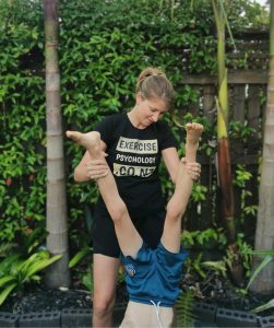 Exercise Psychology while outdoors